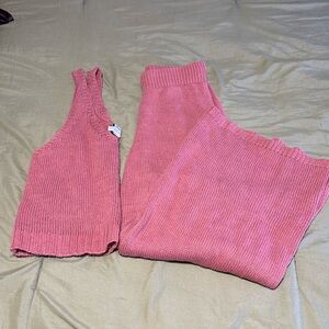 Knit set! Only worn once